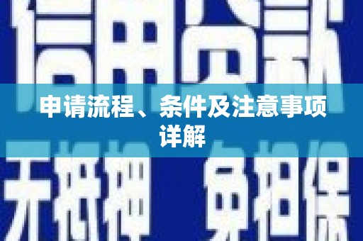卓资申请流程、条件及注意事项详解