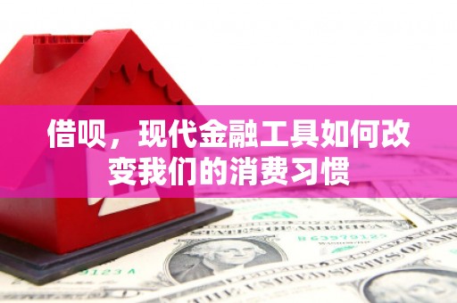 卓资借呗，现代金融工具如何改变我们的消费习惯