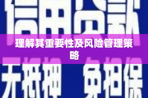 卓资理解其重要性及风险管理策略