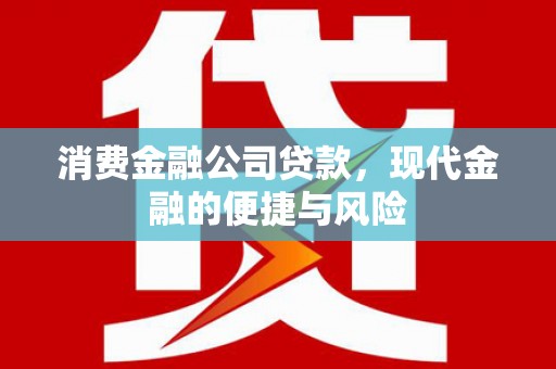 卓资消费金融公司贷款，现代金融的便捷与风险