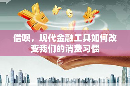 卓资借呗，现代金融工具如何改变我们的消费习惯