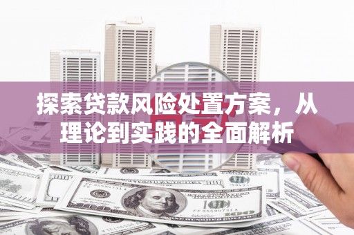 卓资探索贷款风险处置方案，从理论到实践的全面解析