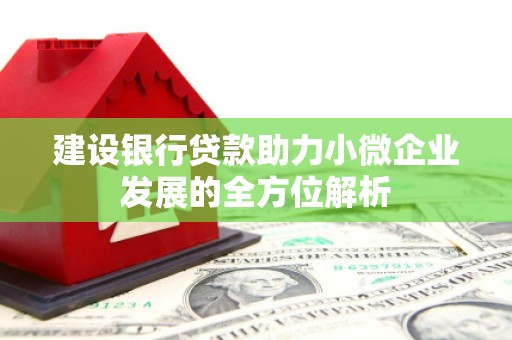卓资建设银行贷款助力小微企业发展的全方位解析