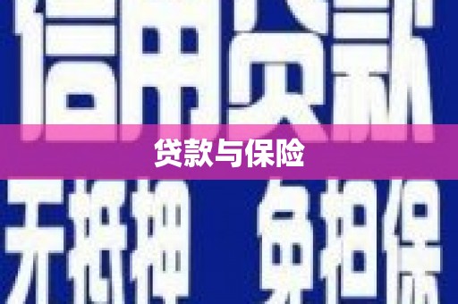 卓资贷款与保险